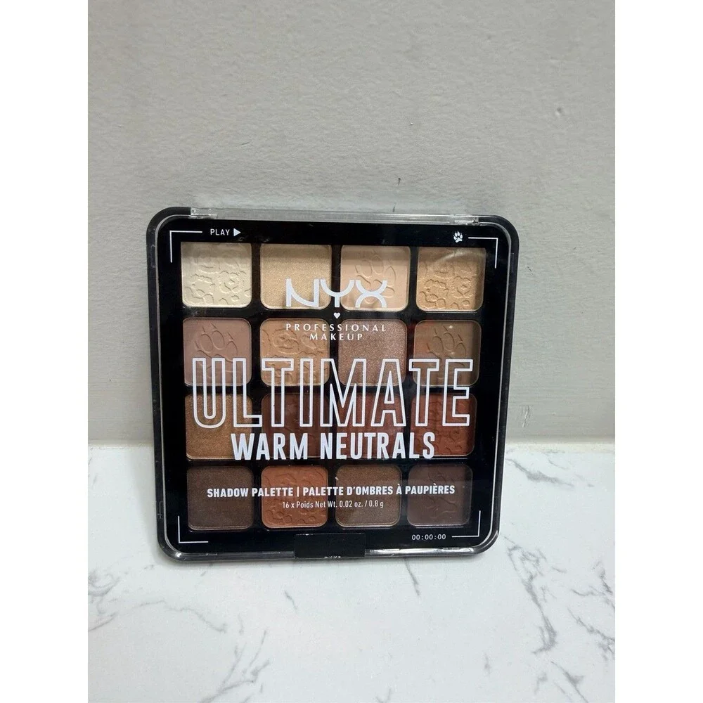 Mixed Brands 4pc Makeup Bundle: Warm Neutrals Eyeshadow, Mascara, Brow Gel